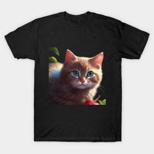 Tender kitten waiting for you. T-Shirt